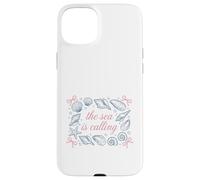 Custodia per iPhone 15 Plus Ocean Seashell Starfish Il mare chiama citazione