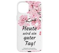 Custodia per iPhone 15 Plus Oggi è una bella giornata, soddisfazione, tedesco