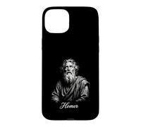 Custodia per iPhone 15 Plus Omero Mitologia greca Odissea Iliade Poeta