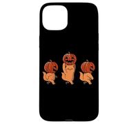 Custodia per iPhone 15 Plus one two three Cute Kittens Pumpkin Halloween Spooky vintage