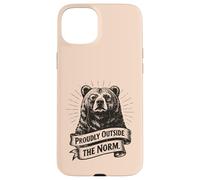 Custodia per iPhone 15 Plus Orgogliosamente al di fuori della norma orso individualità pensatore