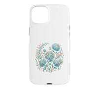 Custodia per iPhone 15 Plus Ortensia Pastello Barriera Corallina Mare