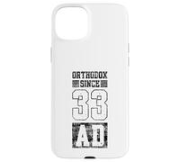 Custodia per iPhone 15 Plus Ortodosso dal 33 d.C. Cristianesimo bizantino orientale