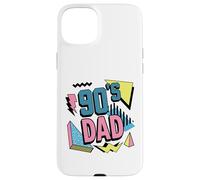 Custodia per iPhone 15 Plus Papà Nostalgia anni '90 Festa del papà Millennial Anni
