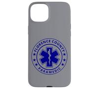 Custodia per iPhone 15 Plus Paramedico Star of Life Paramedico della Contea di Florence, Carolina del Sud, EMT