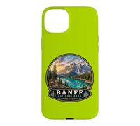 Custodia per iPhone 15 Plus Parco Nazionale di Banff Natura Camping