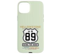 Custodia per iPhone 15 Plus Parco nazionale di Yellowstone US Highway 89 Elenco dei secchi VEDI INDIET