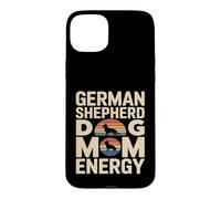 Custodia per iPhone 15 Plus Pastore Tedesco Mamma Energia