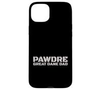Custodia per iPhone 15 Plus PAWDRE Great Dane Dad Dog Lover Design