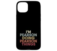 Custodia per iPhone 15 Plus Pearson Name Pearson Personalized Name First Given