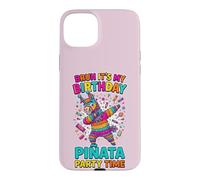 Custodia per iPhone 15 Plus Pennello per compleanno Pinata It's My Birthday Party Birthday Kids