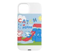 Custodia per iPhone 15 Plus Peppa Pig Catch Me