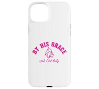 Custodia per iPhone 15 Plus Per Sua Grazia, Sii forte Coraggioso, USA, Non abbiate paura