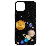 Custodia per iPhone 15 Plus Pianeti nel sistema solare con Plutone - Scienza