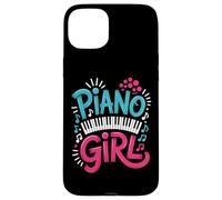 Custodia per iPhone 15 Plus PIANO GIRL