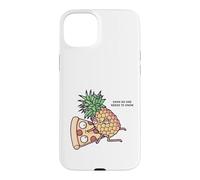 Custodia per iPhone 15 Plus Pineapple belongs on pizza