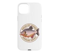 Custodia per iPhone 15 Plus Piranha Parambeba Serrasalmus pesci d'acquario
