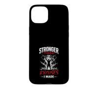 Custodia per iPhone 15 Plus Piu Forte Dei Miei Alibi Fitness Motivation