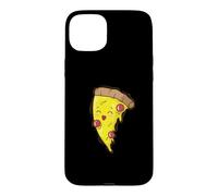 Custodia per iPhone 15 Plus Pizza Piece è felice Fast Food Stone Oven