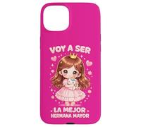 Custodia per iPhone 15 Plus Playera Big Sister: Voy a Ser la Mejor Hermana Sindaco Anuncio