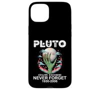 Custodia per iPhone 15 Plus PLUTO OUR HOME MAI DIMENTICARE 1930-2006 divertente spazio astronomico