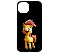 Custodia per iPhone 15 Plus Pony a Cavallo Pony Puledro Pony Fattoria Cavaliere Pony