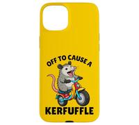 Custodia per iPhone 15 Plus Possum Off to Cause A Kerfuffle Funny Opossum
