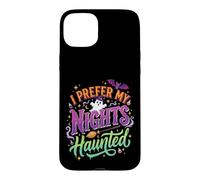 Custodia per iPhone 15 Plus Preferisco le mie notti infestato vampiro umorismo sarcasmo
