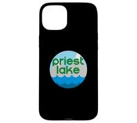 Custodia per iPhone 15 Plus Priest Lake Idaho ID Nature Vacation Design