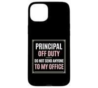 Custodia per iPhone 15 Plus Principal Off Duty Non inviare nessuno al mio ufficio
