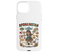 Custodia per iPhone 15 Plus Principessa Afgana Dabbing Girl Vestito Tradizionale Souvenir Bambini