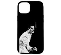 Custodia per iPhone 15 Plus Queen Live Magic Tour Freddie Mercury Newcastle '86