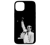 Custodia per iPhone 15 Plus Queen Live Magic Tour Freddie Mercury Wembley '86