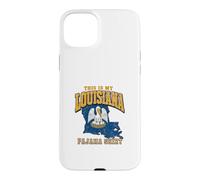 Custodia per iPhone 15 Plus Questo è il mio Louisiana Pajama State Bayou Pride
