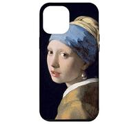 Custodia per iPhone 15 Plus Ragazza con orecchini di perle di Johannes Vermeer