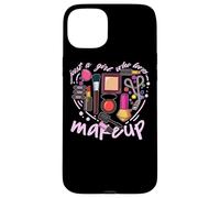 Custodia per iPhone 15 Plus Ragazza MUA Make Up Addict Bellezza per ciglia Trucco