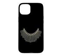 Custodia per iPhone 15 Plus RBG Ruth Bader Ginsburg Dissent Collar modello