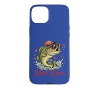 Custodia per iPhone 15 Plus Reel Love - Mulinello da pesca Love