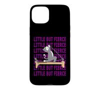 Custodia per iPhone 15 Plus Reformer Pilates gatto Piccolo ma feroce