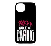Custodia per iPhone 15 Plus Regola numero uno Cardio Zombie Apocalypse Running