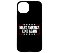 Custodia per iPhone 15 Plus Rendi l'America di nuovo gentile Anti Trump