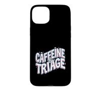 Custodia per iPhone 15 Plus Retro ER Nurse Caffeine & Triage Medical
