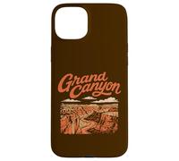 Custodia per iPhone 15 Plus Retro Grand Canyon National Park Vintage Style 80s