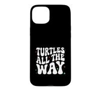 Custodia per iPhone 15 Plus Retro Sea Turtle Turtles All The Way Oceans Lover