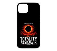 Custodia per iPhone 15 Plus Reykjavik Islanda Totality Eclipse 12 agosto 2026