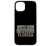Custodia per iPhone 15 Plus Rifugio invernale retrò Florida