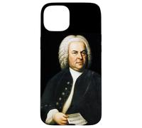 Custodia per iPhone 15 Plus Ritratto del grande compositore Johann Sebastian Bach