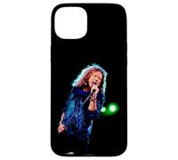 Custodia per iPhone 15 Plus Robert Plant dal vivo ai Led Zeppelin di Wembley 1992