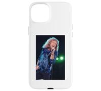 Custodia per iPhone 15 Plus Robert Plant Of Led Zeppelin dal vivo a Wembley 1992