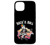 Custodia per iPhone 15 Plus Rock'n Roll Boys Cat Rockstar, Punk Goth Band, Kids Boys